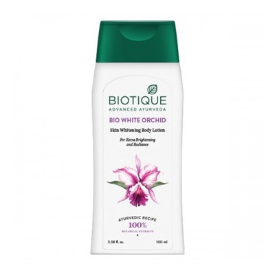 Biotique Bio White Orchid Skin Whitening Body Lotion 180ml / Био Лосьон для Тела Отбеливающий с Белой Орхидеей 180мл