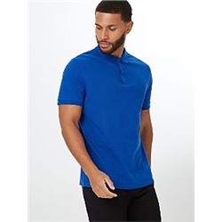 Cobalt Pique Short Sleeve Polo Shirt