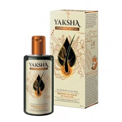 Якша: масло против выпадения волос (100 мл), Yaksha Ayurvedic Hair oil, произв. Prem Henna