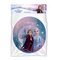 Набор бумажных  тарелок 6 шт. "Frozen 2. Эльза и Анна №3" (d=180 мм)