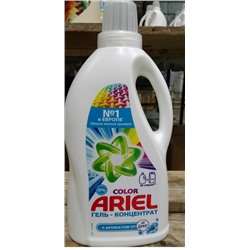 Гель для стирки ARIEL Touch of Lenor Fresh, 1.5л, белое и цветное белье, концентрат