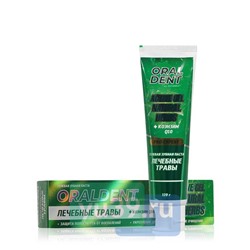 DEFANCE Зубная паста Oraldent Active Gel Herbs, комплексная, 120гр