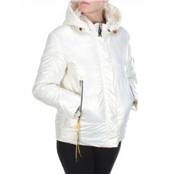 8262 WHITE Куртка демисезонная женская BAOFANI (100 гр. синтепон) размер 52