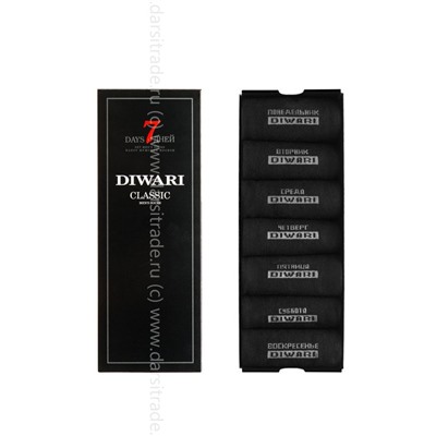 Носки мужские 5С-08СП 100 "DiWaRi" Classic Conte [7 пар] Дроп