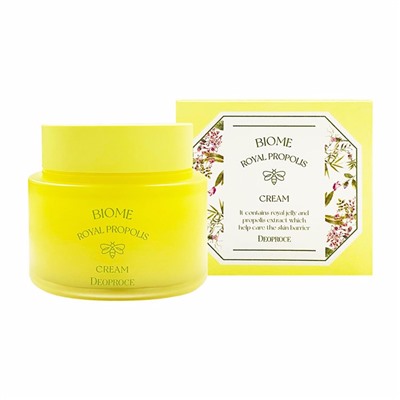 Крем увлажняющий с прополисом BIOME ROYAL PROPOLIS CREAM, DEOPROCE, 80 мл