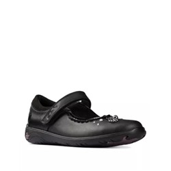 Kids' Leather Riptape Mary Jane Shoes (Kid size 10-2.5)