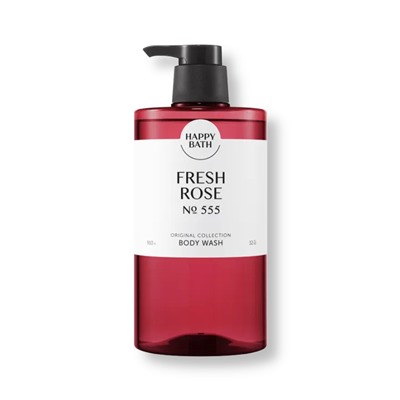 Гель для душа с ароматом розы ORIGINAL COLLECTION BODYWASH FRESH ROSE, HAPPYBATH, 910 г