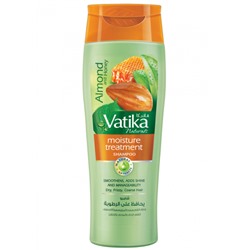 Dabur Vatika Naturals Almond and Honey Moisture Treatment Shampoo 200ml / Шампунь для Волос Увлажняющий Миндаль и Мед 200мл