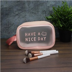 Косметичка "Have nice day", pink