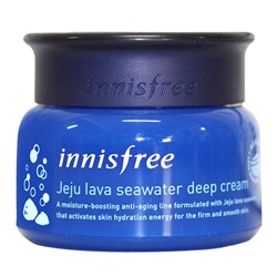 Innisfree Jeju lava seawater Глубоко увлажняющий крем с вулканической морской водой