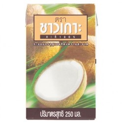 Натуральное 100% кокосовое молоко Chaokoh 250мл