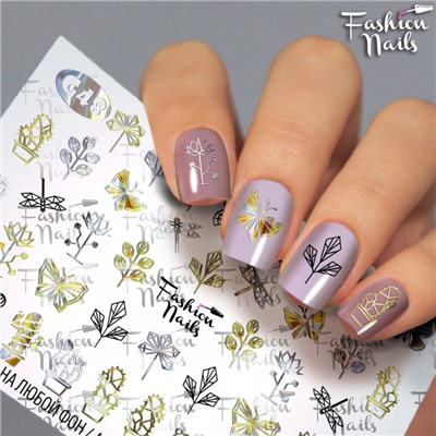 Fashion Nails, Слайдер-дизайн G48