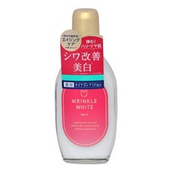 Молочко для лица против морщин (выравнивающее тон кожи), WRINKLE WHITE MILK, MEISHOKU, 153 мл