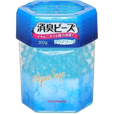 Освежитель воздуха гелевый Мыло Aromabeads Aqua Soap, CAN DO 200 г Япония