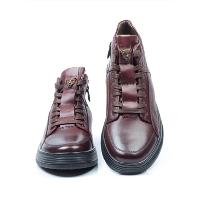550A-4 Ботинки демисезонные мужские (натуральная кожа, байка) размер 42