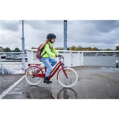 Куртка-дождевик для велоспорта для детей 100 BTWIN