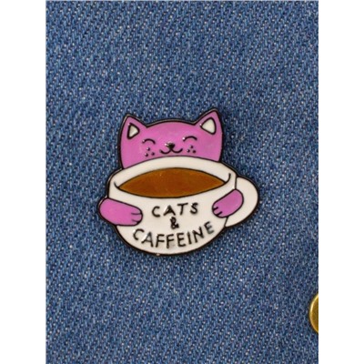 Значок "Cats caffeine"