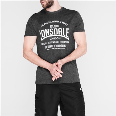 Lonsdale, T Shirt Mens