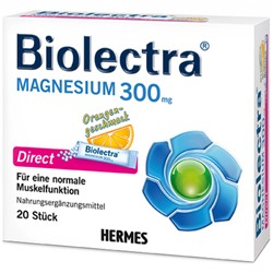 Biolectra (Биолектра) Magnesium 300 mg Direct Orange 20 шт