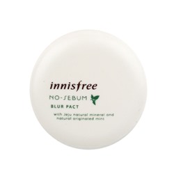 Innisfree No Sebum Blur Компактная пудра для жирной кожи