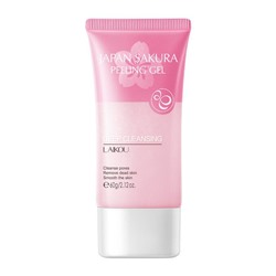 LAIKOU JAPAN SAKURA PEELING GEL Пилинг с экстрактом сакуры 60 г