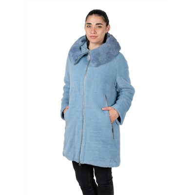 Пальто AOSHA YD996, голубой