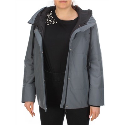 2255 GRAY Куртка демисезонная женская Flance Rose (100 гр. синтепон) размер 42