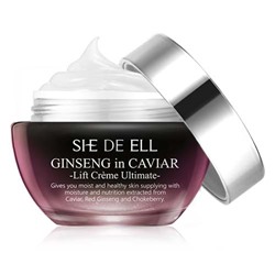 SHE DE ELL Ginseng in Caviar Интенсивный крем-лифтинг с экстрактом женьшеня и икры