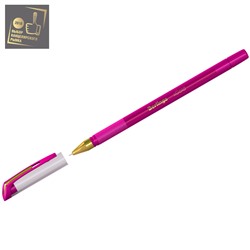 Ручка шариковая Berlingo xGold розовая 0,7мм игольчатый стержень, грип CBp_07505/12/Китай