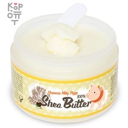 Elizavecca Milky Piggy Shea Butter 100% - Крем-бальзам с маслом Ши 100% для ослабленной кожи лица 88гр.,