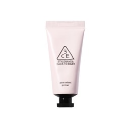 3CE BACK TO BABY PORE VELVET Праймер для маскировки расширенных пор