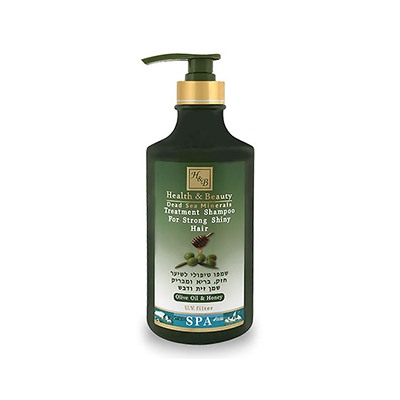 Шампунь для укрепления волос, с оливковым маслом и мёдом, Health & Beauty