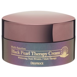 Крем для лица с черным жемчугом антивозрастной BLACK PEARL THERAPY CREAM, DEOPROCE 100 мл