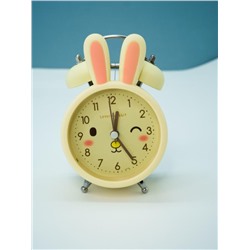 Часы-будильник «Cute rabbit», yellow (6х9,5 см)