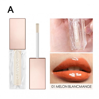 Блеск для губ O.TWO.O Clear Crystal Berry Lip Gloss глянцевый № 1 3 g