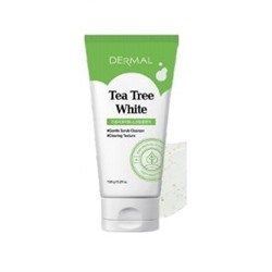 Гель с микрогранулами для умывания с экстрактом чайного дерева Tea Tree, Dermal, 150 г