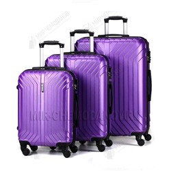 Комплект из 3-х чемоданов “КОРОНА”