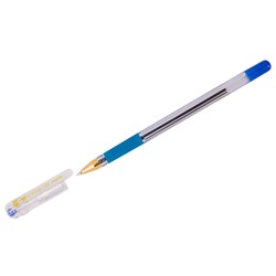 Ручка шариковая Munhwa MC Gold синяя 0,5мм ВМС-02/12/Корея