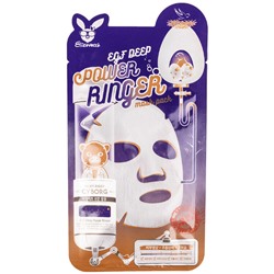 Маска на тканевой основе EGF DEEP POWER RINGER MASK PACK, ELIZAVECCA, 23 мл