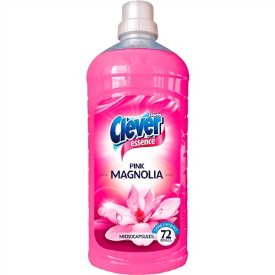 Ополаскиватель для белья Clever Essence Pink Magnolia CLOVIN концентрат Розовая Магнолия 1,8л, 779460