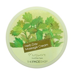 THE FACE SHOP Herb Day Массажный крем с экстрактом чернобыльника