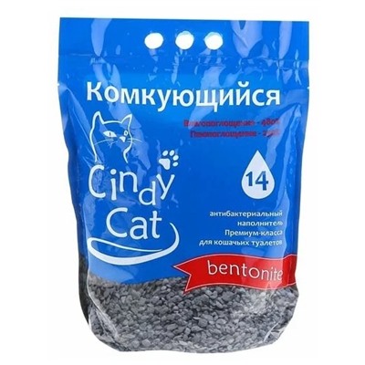 Наполнитель комкующ.CINDY CAT 3,0кг.1/5