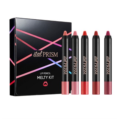 Missha Lip Pencil Italprism Набор глянцевых губных помад [Melty]