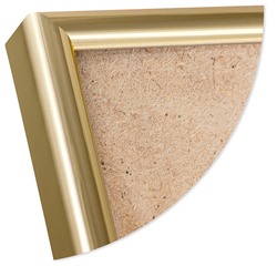 Рамка для сертификата Interior Poster 30x40 золото пластик 9мм, со стеклом		артикул 5-43780