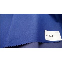 Оксфорд 600D WR,PVC (350 г/м2) синий №223 ширина 145-150 см