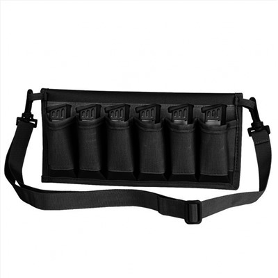 Тактическая сумка для 12 пистолетных магазинов (черная) - Оптимальный вариант для переноски 6 двойных или 12 одинарных магазинов для 9-мм пистолета. Может переносится как в рюкзаке, так и на плече или прикрепив к снаряжению при помощи системы MOLLE №197