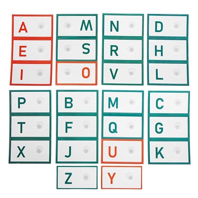 Игра на липучках «Изучаем английский алфавит»