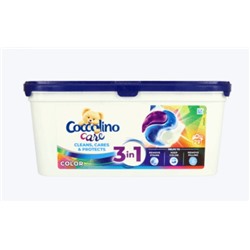 COCCOLINO Care капсулы для стирки цветных тканей 29 шт.