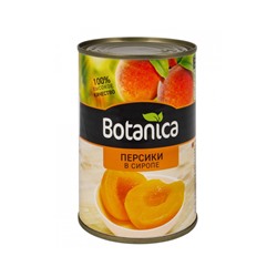 Персики половинки в сиропе консервированные Botanica 425 мл 1 шт