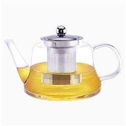 Заварочный чайник Zeidan Z-4307 боросиликатно стекло 850мл  съёмный фильтр (24)  оптом
